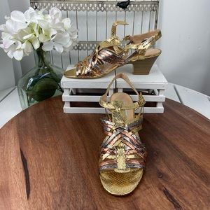 HH Womens  heels sandals size8.5M.